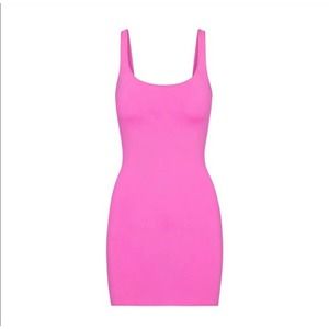 NWT Skims tank dress swim taffy size XS
